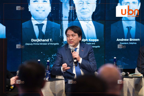 Нью-Йорк хотноо болж буй “Монголын хөрөнгө оруулалтын форум 2025”-д Шадар сайд Т.Доржханд оролцож байна