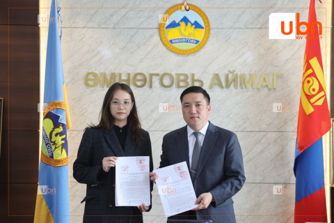 “Өсөлттэй Өмнөговь“ хөтөлбөрийн хүрээнд агаарын тээврийн хөнгөлөлттэй үйлчилгээ үзүүлэх гэрээ байгууллаа