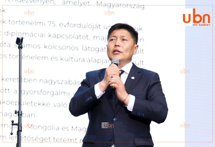 Хотын дарга Х.Нямбаатар Будапешт хотноо зохиогдож буй “Улаанбаатар хотын соёлын өдрүүд”-д оролцож байна