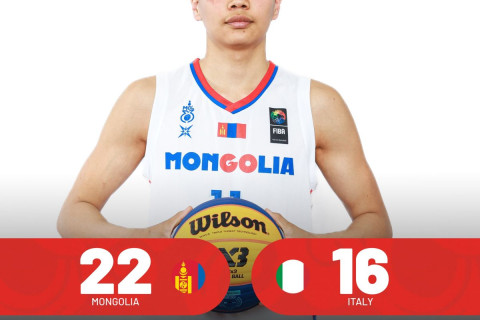 FIBA 3x3 ДАШТ: Монголын шигшээ баг эхний хожлоо авлаа