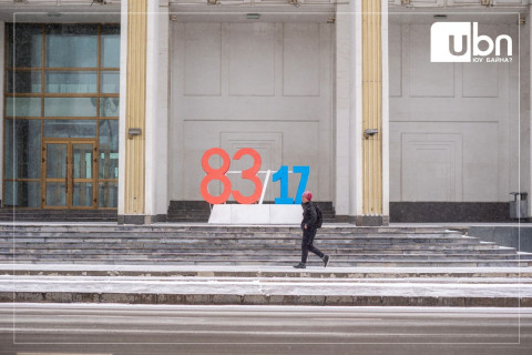 Улаанбаатарт -8 хэм хүйтэн, цастай