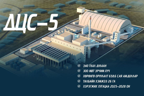 2026-2028 онд Дулааны тавдугаар цахилгаан станцыг төр, хувийн хэвшлийн түншлэлээр барина