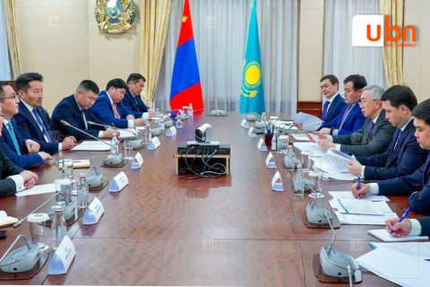 Монгол, Казахстан хоёр улсын хамтын ажиллагааны асуудлаар өндөр түвшний ажлын уулзалт боллоо