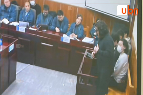 Ц.САНЖААЧОЙПЭЛ: Канте бааранд ортол Д.Саяннямбуугийн ширээнд сууж байсан н.Өлзийсайхан манай найз охиныг хоргоож эхэлсэн