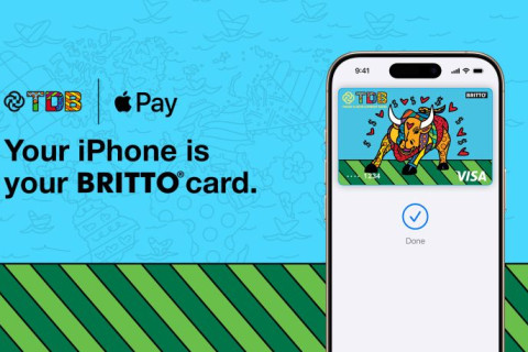 ХХБ-ны БРИТТО VISA карт APPLE PAY-д холбогддог боллоо