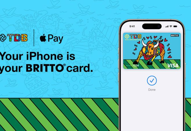 ХХБ-ны БРИТТО VISA карт APPLE PAY-д холбогддог боллоо