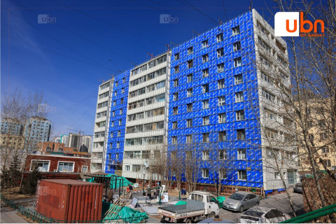 Улаанбаатар хотын угсармал орон сууцуудыг дулаалах төсөл хэрэгжиж байна